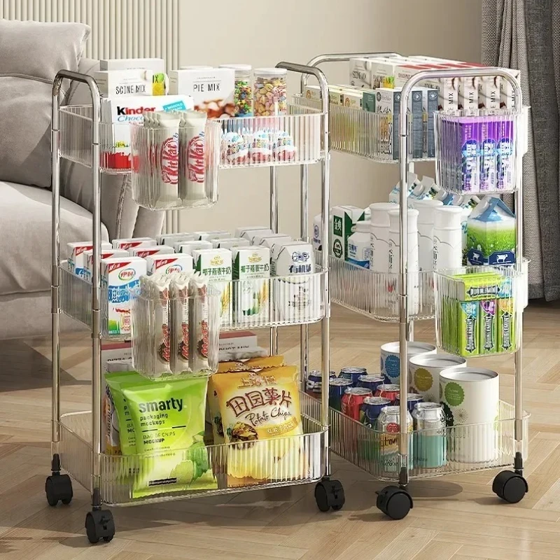 Camión de cocina, estantería para aperitivos, isla, carrito de salón, servicio de isla de cocina, estante para platos móvil, muebles Carrello Attrezzi