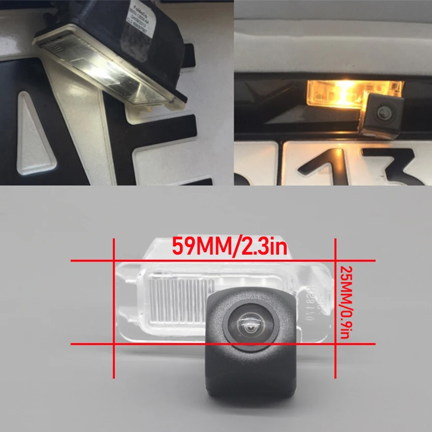 Dynamic Trajectory Tracks Car Rear View Camera Night Vision Waterproof For Ford Mondeo MK4 2008~2012 C-Max S-Max 2010~2014