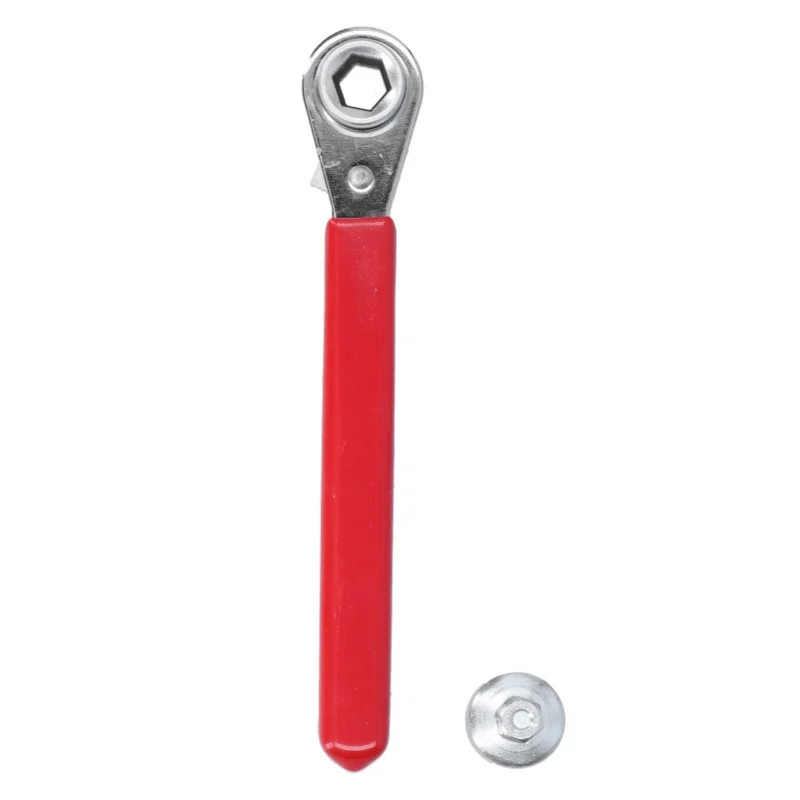 

5/16in 0.4in Battery Terminal Ratchet Wrench With 1/2in Socket For Top Side Post Battery