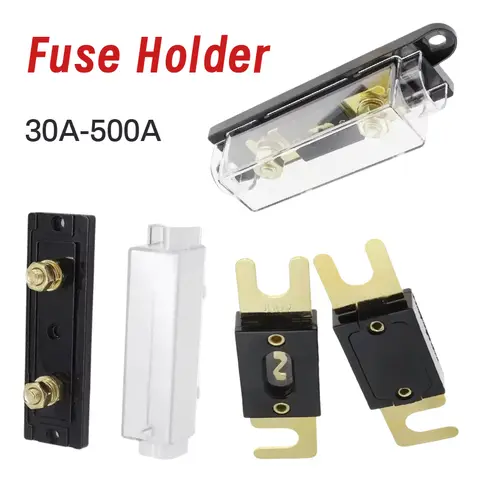 AMP ANS Automotive Fuse Holder Bolt-on Fusible Link ANL30A-500A