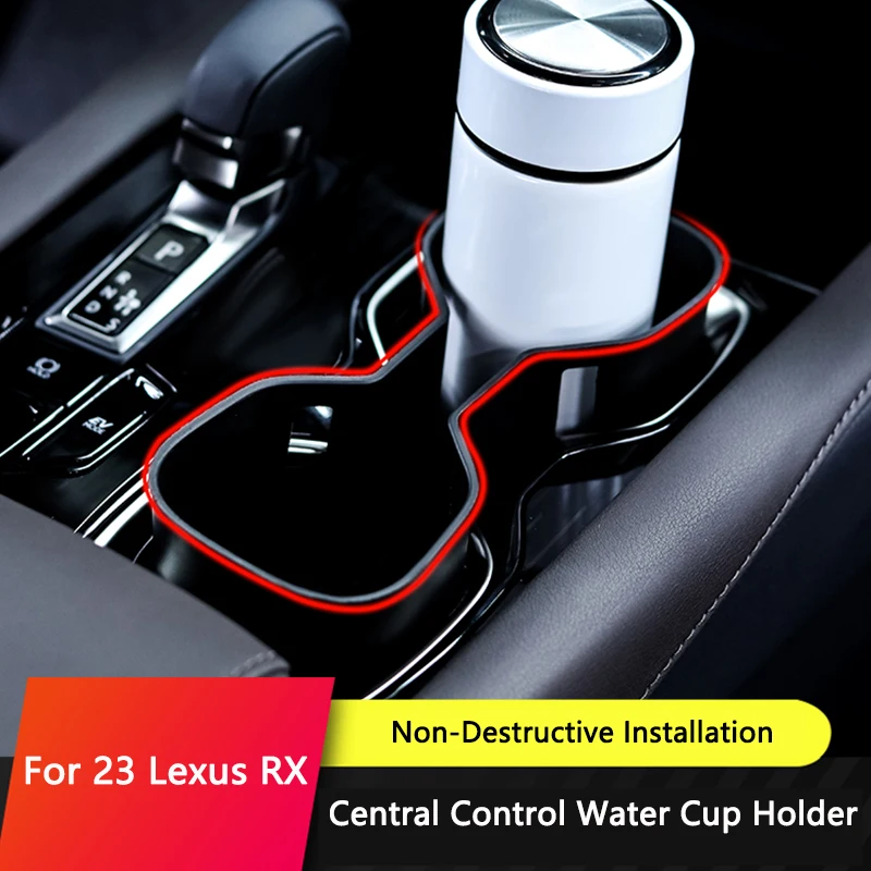 TAJIAN Water Cup Holder Central Control Anti-corrosion Stable Interior With Modified Accessories Suitable For 23 Lexus RX