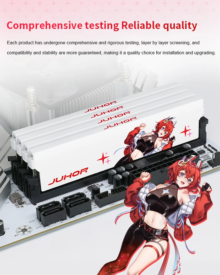 JUHOR DDR4 32GB 3600MHz 데스크탑 메모리
