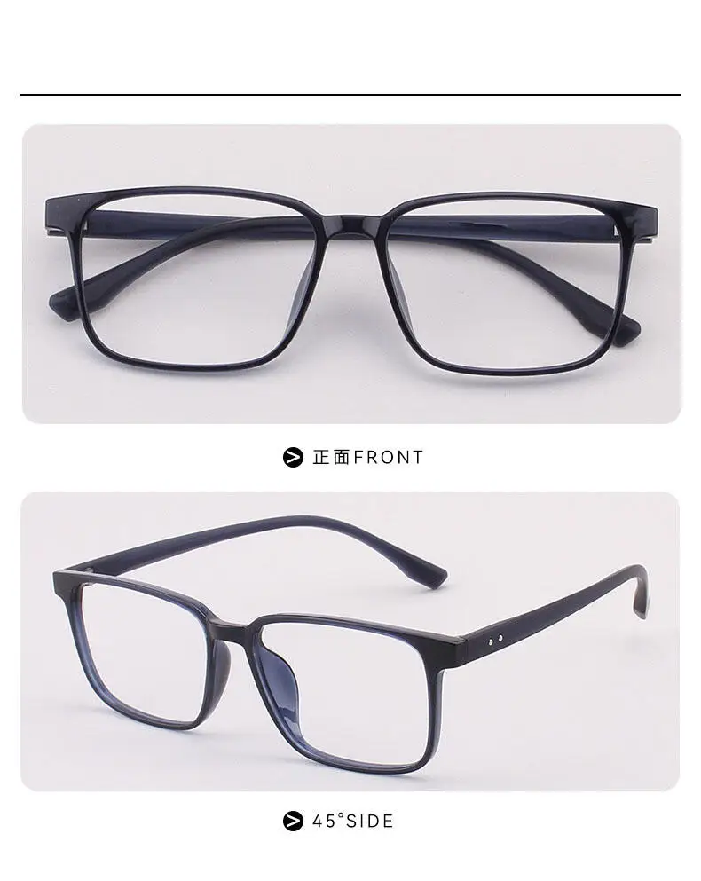 Rahmenbreite 158 mm, ultraleichte TR-Lesebrille für Herren, große Größe, Business, großes Gesicht, presbyopische Brillen, fertige optische Brillen – Detail 12