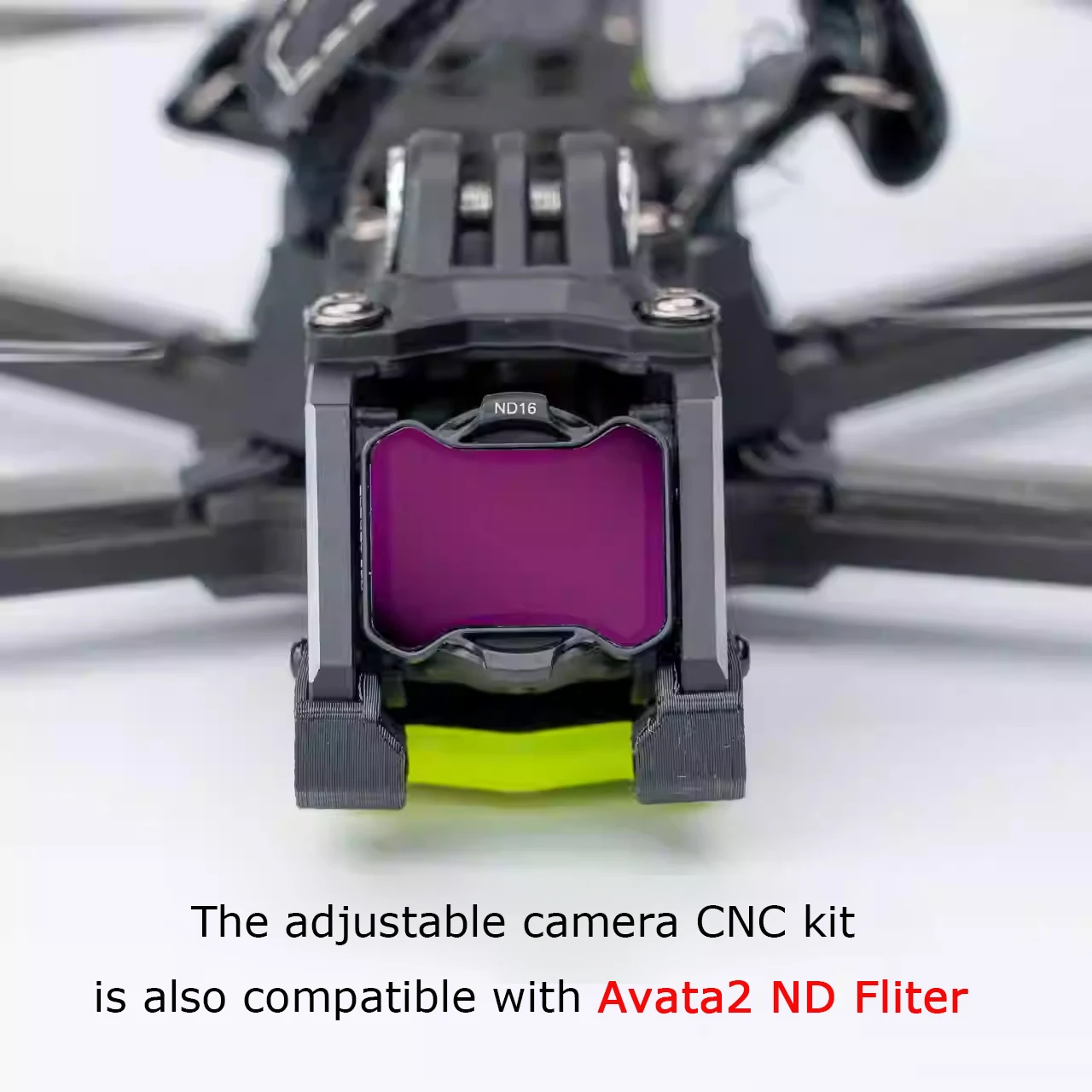 O4 PRO AIR Unit Regulowany kąt kamery CNC Zestaw do modernizacji kamery Kompatybilny z Avata2 Filtr ND Tylko dla iFlight Nazgul DC5 ECO