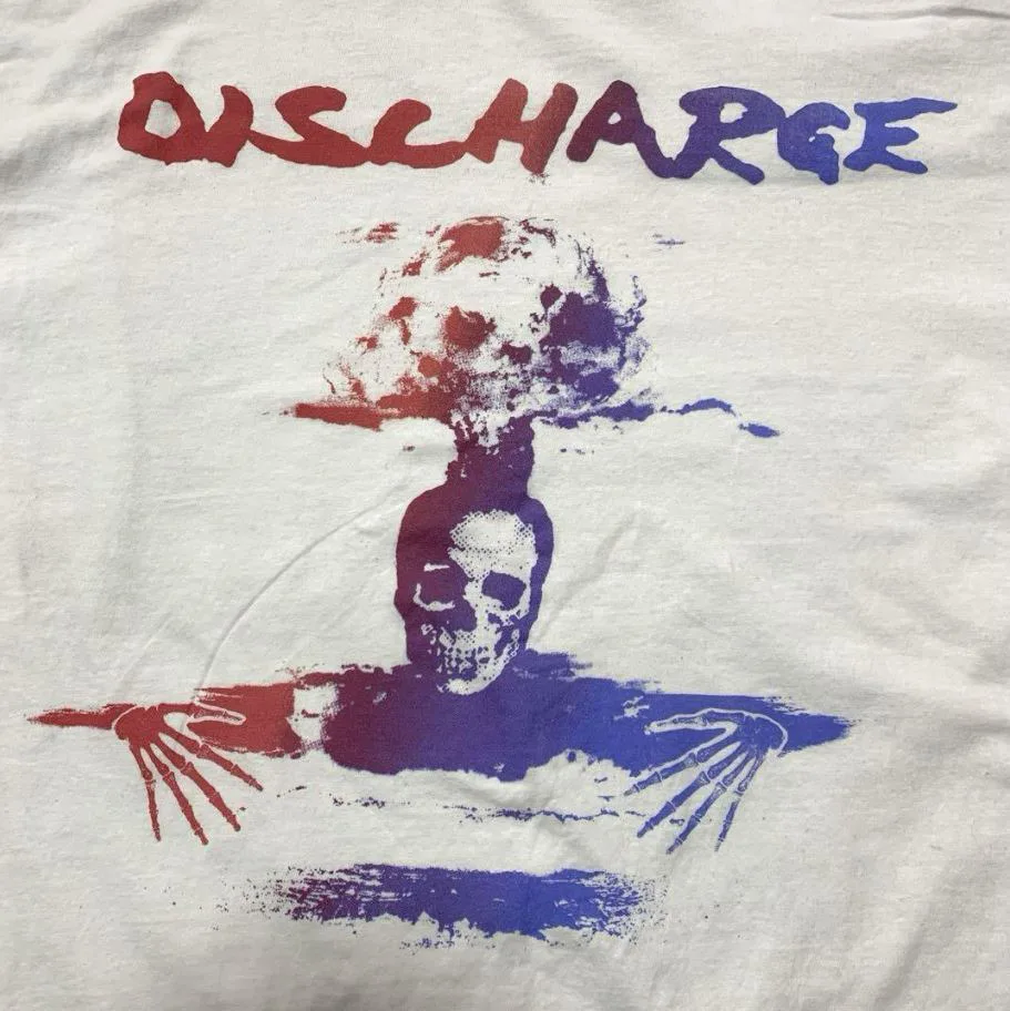 Discharge Punk Band Album Tour Shirt Unisex Short Sleeve Tee PR557