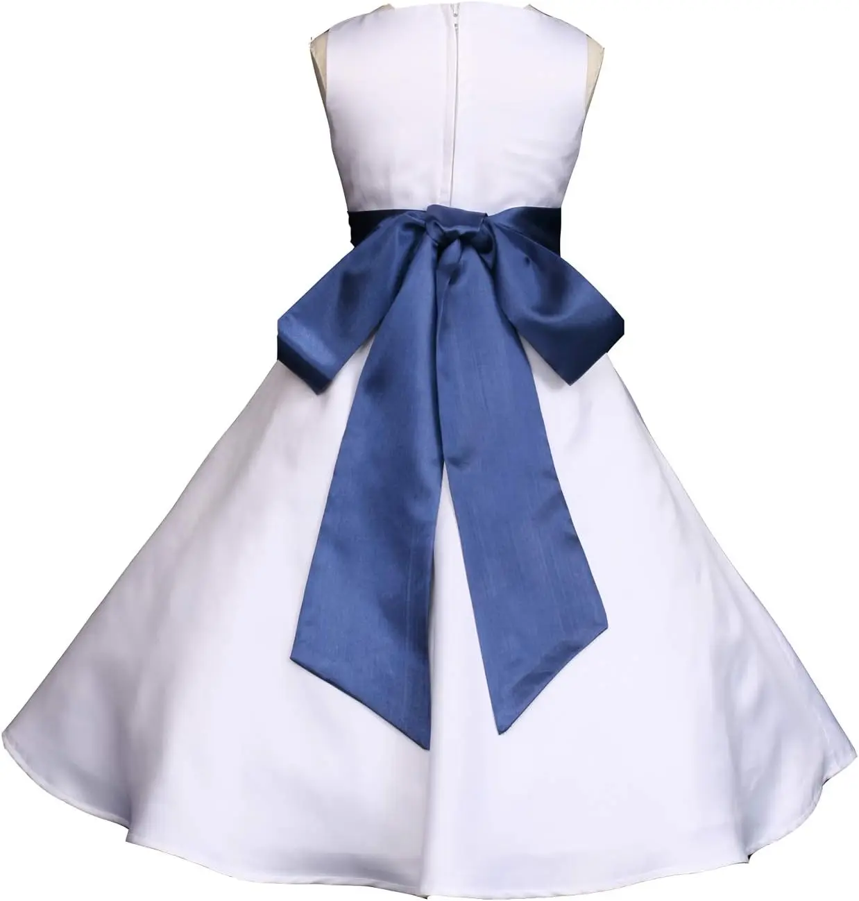 Rosa promessa celebração de casamento marfim a linha cetim fosco casamento júnior dama de honra a linha vestido da menina de flor, simples e elegante