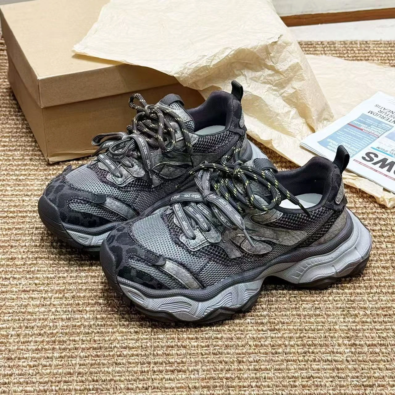 Women Chunky Sneakers Elegant Sexy Mesh Running Sports and Leisure Shoes Fashionable Best Selling New Comfortable Women's Shoes