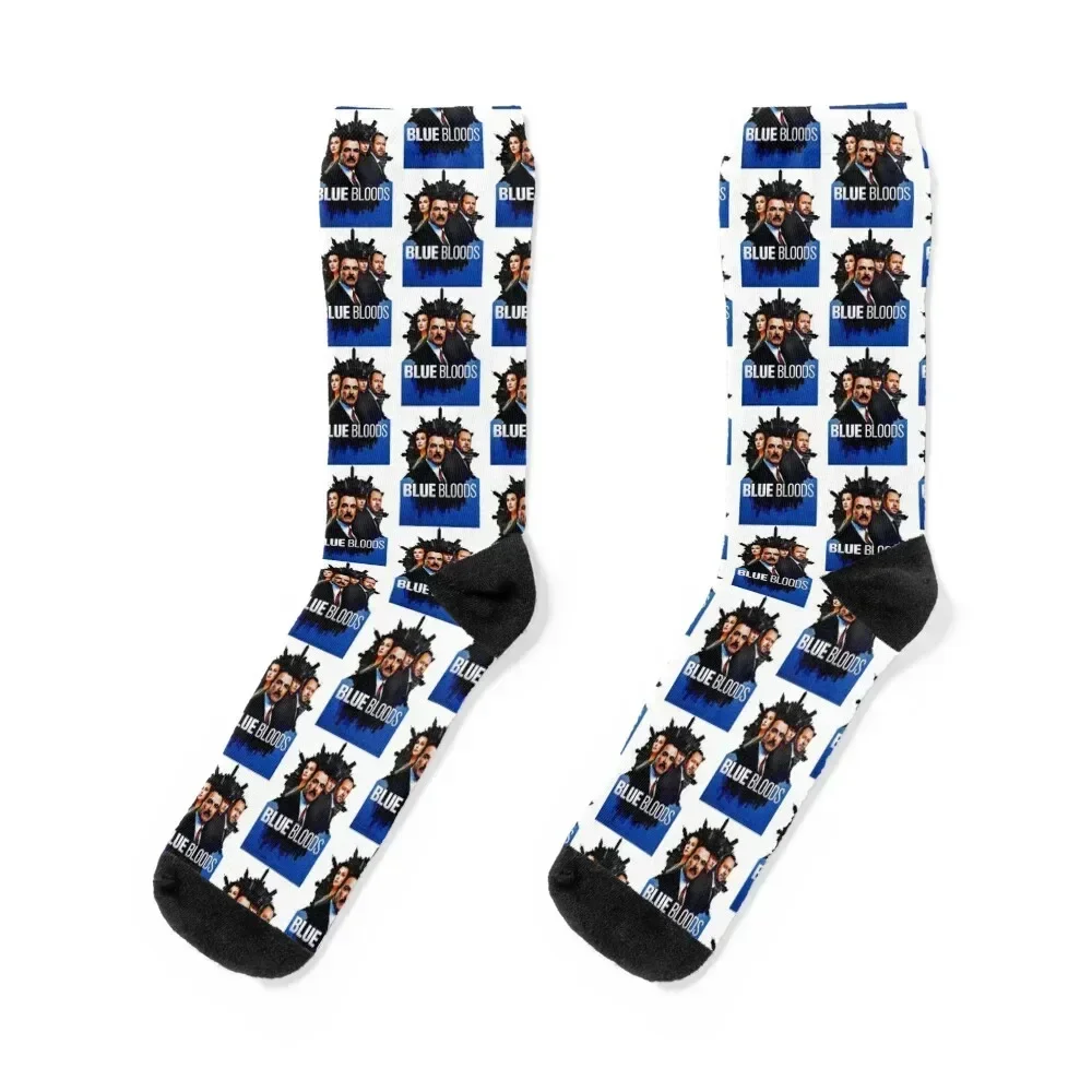 

Blue Bloods Family. Socks Soccer cartoon winter gifts Socks Man Women's