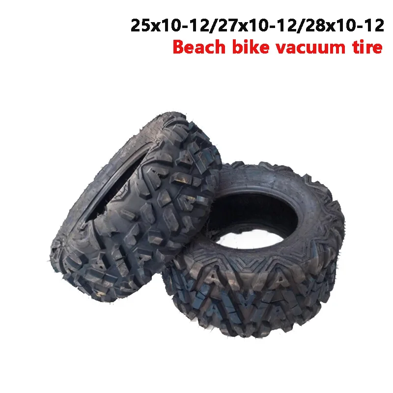 Neumáticos de bicicleta de playa de alta calidad 25x10-12, 27x10-12, 28x10-12 piezas de modificación de neumáticos para vehículos todoterreno todo terreno
