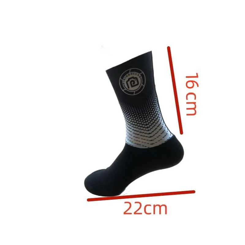 Top Anti Slip Silicone Summer Aero Socks Camera Pattern Cycling Socks Bicycle Sport Running Bike Socks