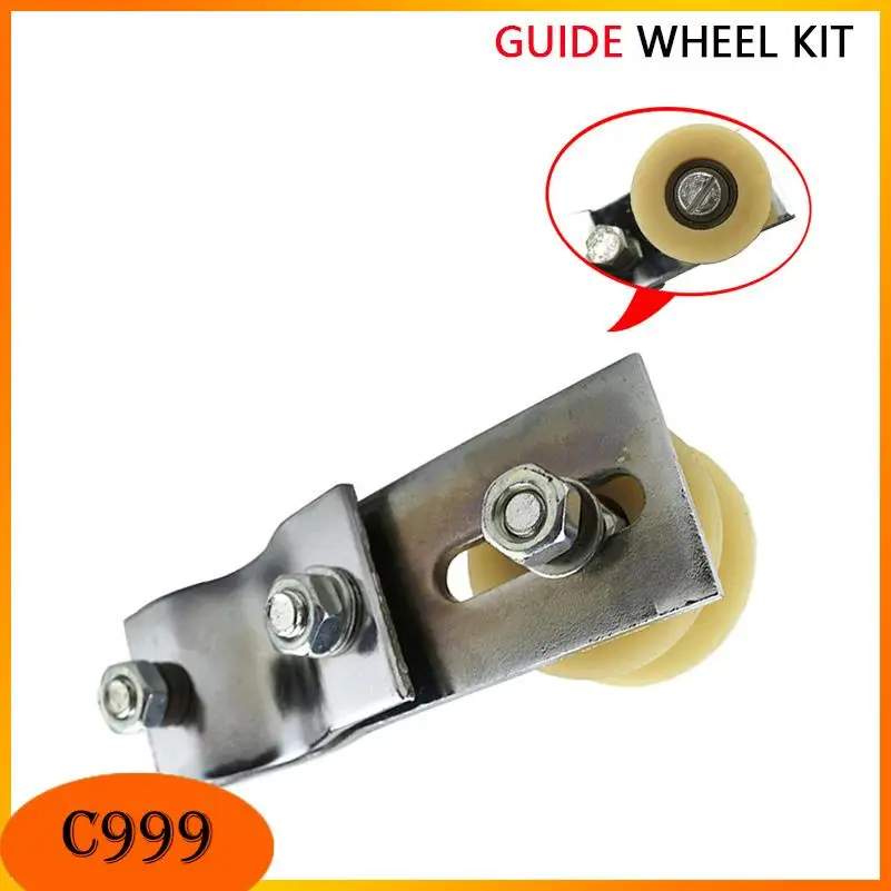 Kit de Polia Tensora com Suporte e Rolamento de Mola para Motores a Gasolina de 49cc, 60cc, 66cc, 80cc e Peças de Bicicletas Motorizadas