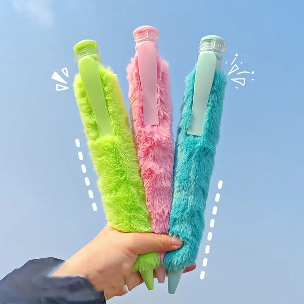 New Plush Big Ballpoint Pen Large Plastic Oversize Writting Pen Props Toys Creative Huge Neutral Pen School Office