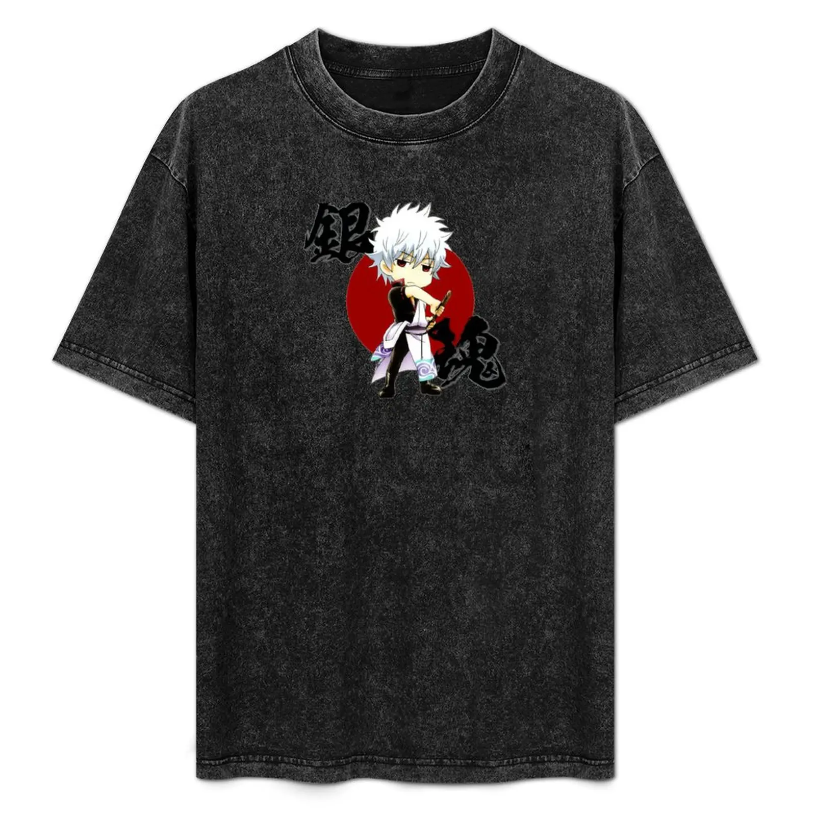 Gintama T-Shirt Blouse cotton graphic tees quick-drying luxury clothes men