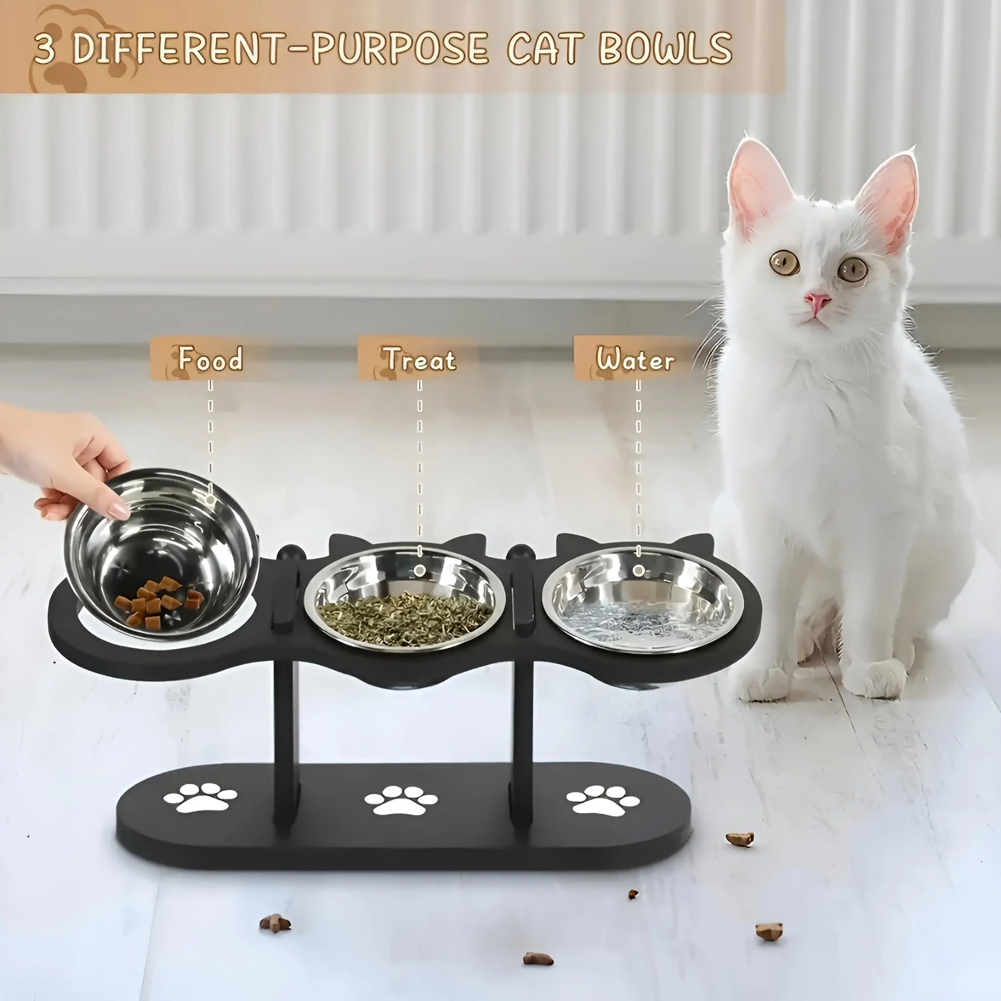 Thumbnail 3 - #70 Pet Bowl Stands Comparison Guide