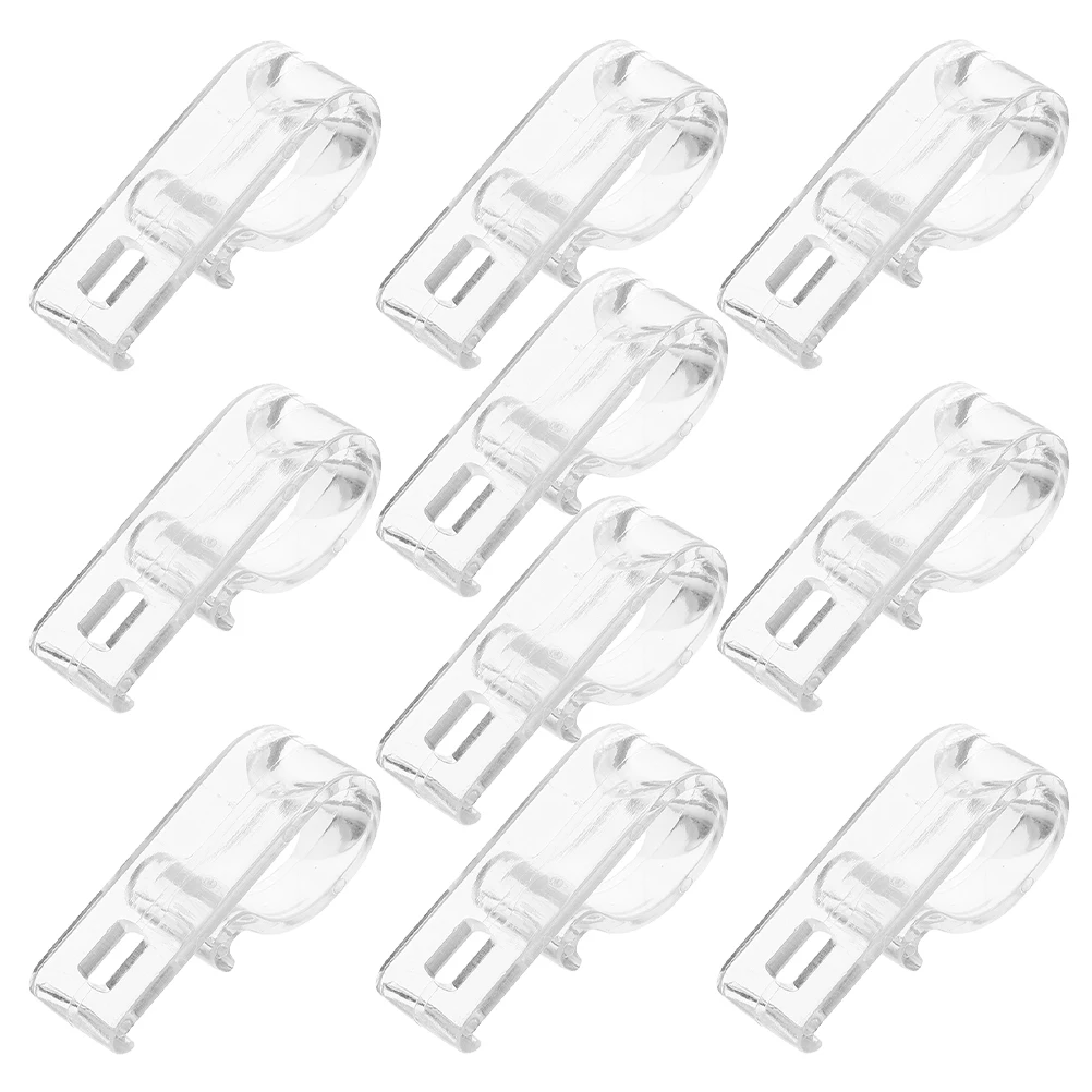 

10 Pcs Curtain Positioning Hook Cord Retainer Blinds Holder Accessory Pom Accessories