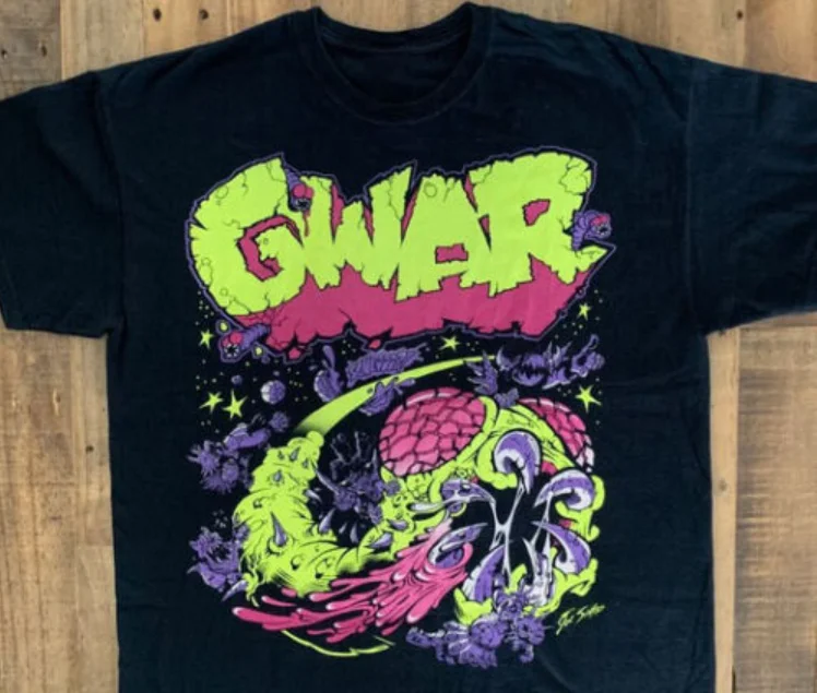 

GWAR Concert Tour Men T-shirt Black Cotton Unisex