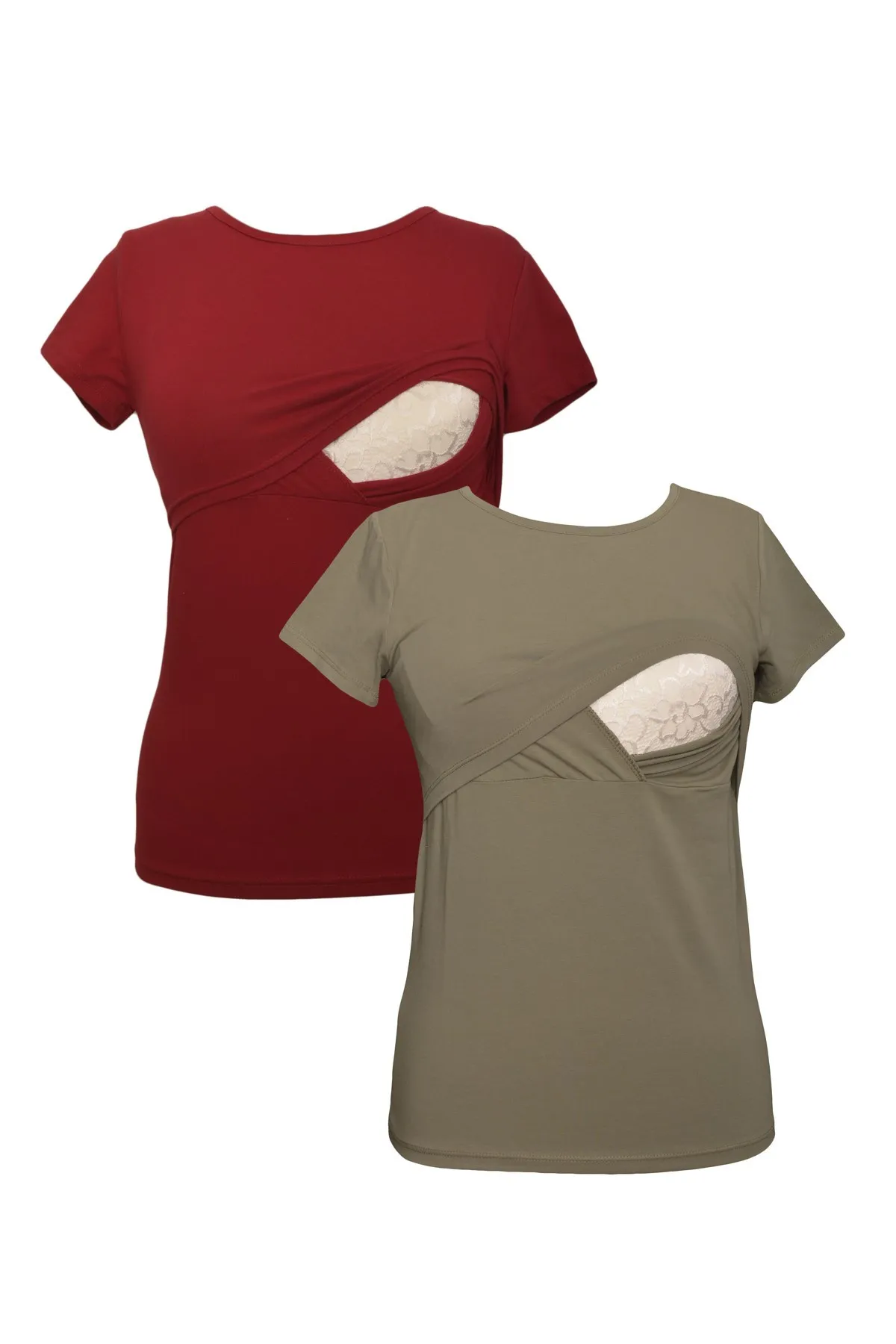 

LuvmaBelly MYRA2502 _ 2505 Breastfeeding tshirt set