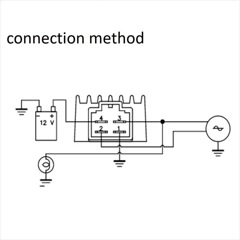 SH634A-12 Motorcycle Regulator Rectifier For Honda CG125 CRF150F CRM50R CT110 NSR50R SH50 SJ50 SRX100 SFX50 KYMCO Sento 50 SJ100