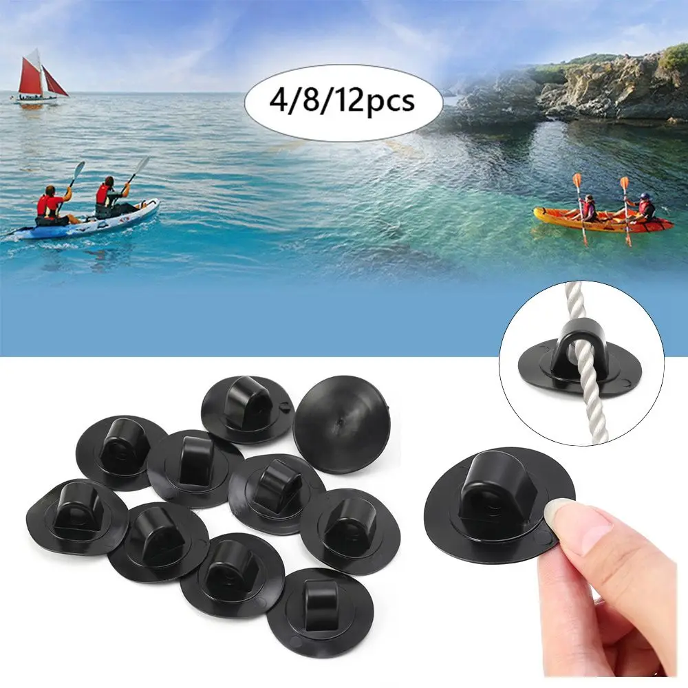 

High quality Spare Part Fishing Kayak Accessory Rowing Boats Buttons Safe Hooks Drag Rope Buckle Inflatable Boat Accessories