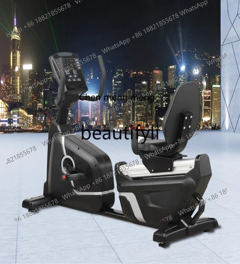 

Magnetic control exercise bike indoor special aerobic household dynamic car silent pedal training equipment