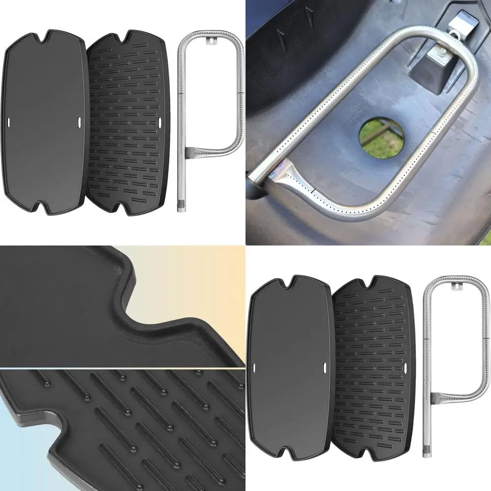 

Чугунная жаровня и горелка для грилей Q1000, Q1200, Q100, Q120, сменные запчасти для жаровни 7582, 7644, 65810