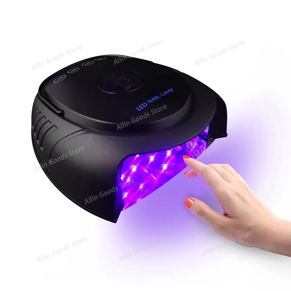 64W Smart Rechargeable Nail Dryer LED/UV Light nail Machine Nails Lamp With Timing Function nails Art Equipment Tool