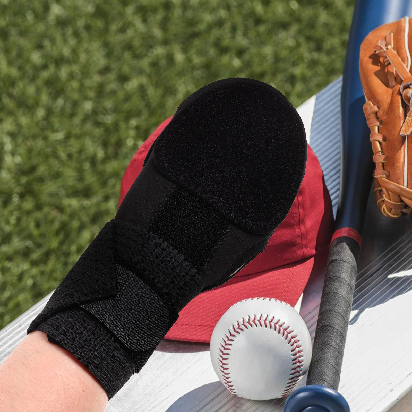 

Baseball Sliding Glove Durable Wear-Resistant Polyester Left Hand Use Lightweight Flexible Back Breathable Anti-Skid Sports