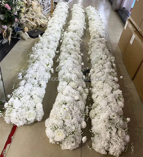 Factory Direct Exquisite Wedding Decoration Flower Row Center Piece Flower Stand & Roses Wedding Centerpieces Table Decoration