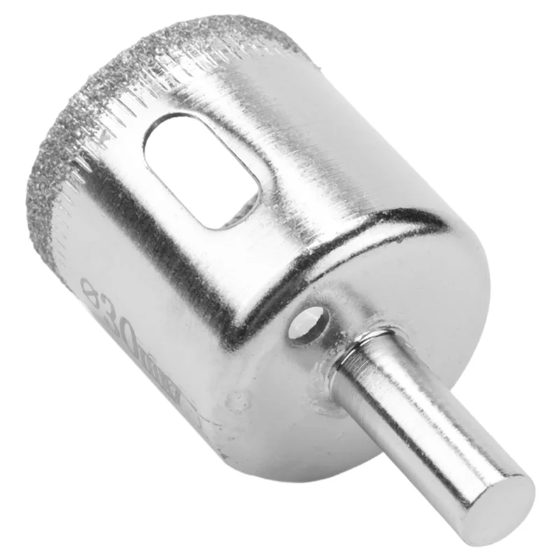 GTBL 5 punte da trapano per sega a tazza in vetro per piastrelle con punta diamantata da 30 mm