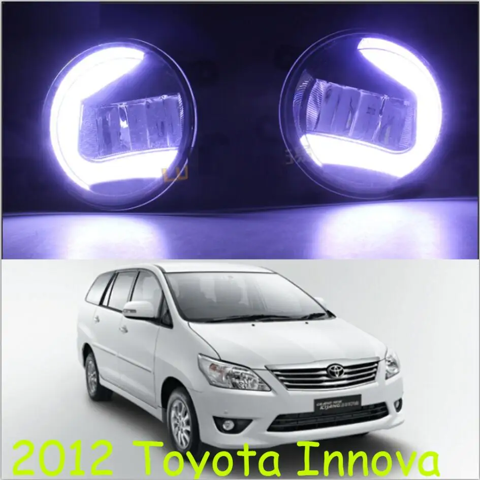 car bumper lamp headlight Hilux Vigo Daytime light REVO Swith ON/OFF LED DRL car accessories daylamp Innova verso fog lamp