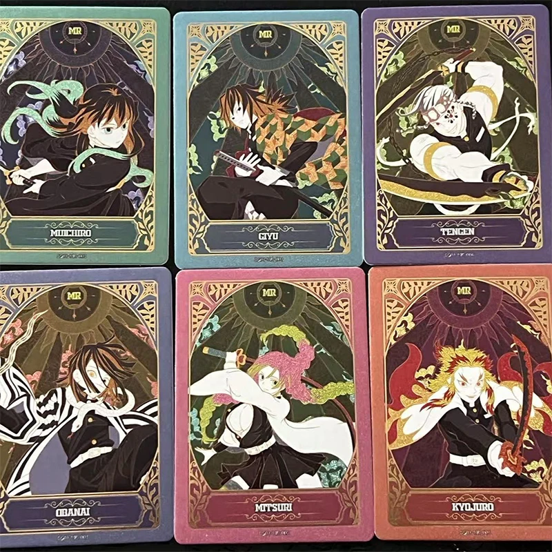 

Aikaho Ds-04 Anime Demon Slayer MR Cards Rengoku Kyoujurou Kanroji Mitsuri Collection Cards Birthday Gifts Children's Toys