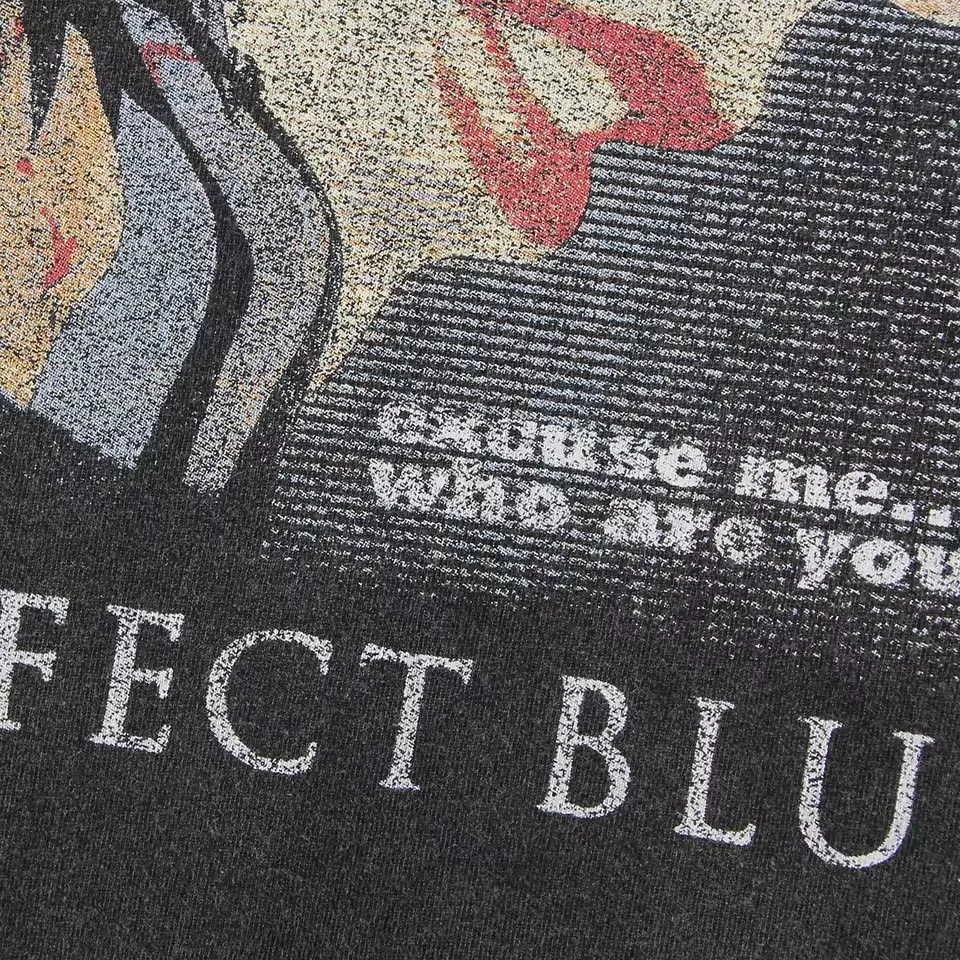 Perfektes Blaues T-Shirt Japanischer Anime Satoshi Kon Paprika Millennium Schauspielerin Tokyo Godfathers Herren Damen Kurzarm-Shirt GESCHENK – Detail 10