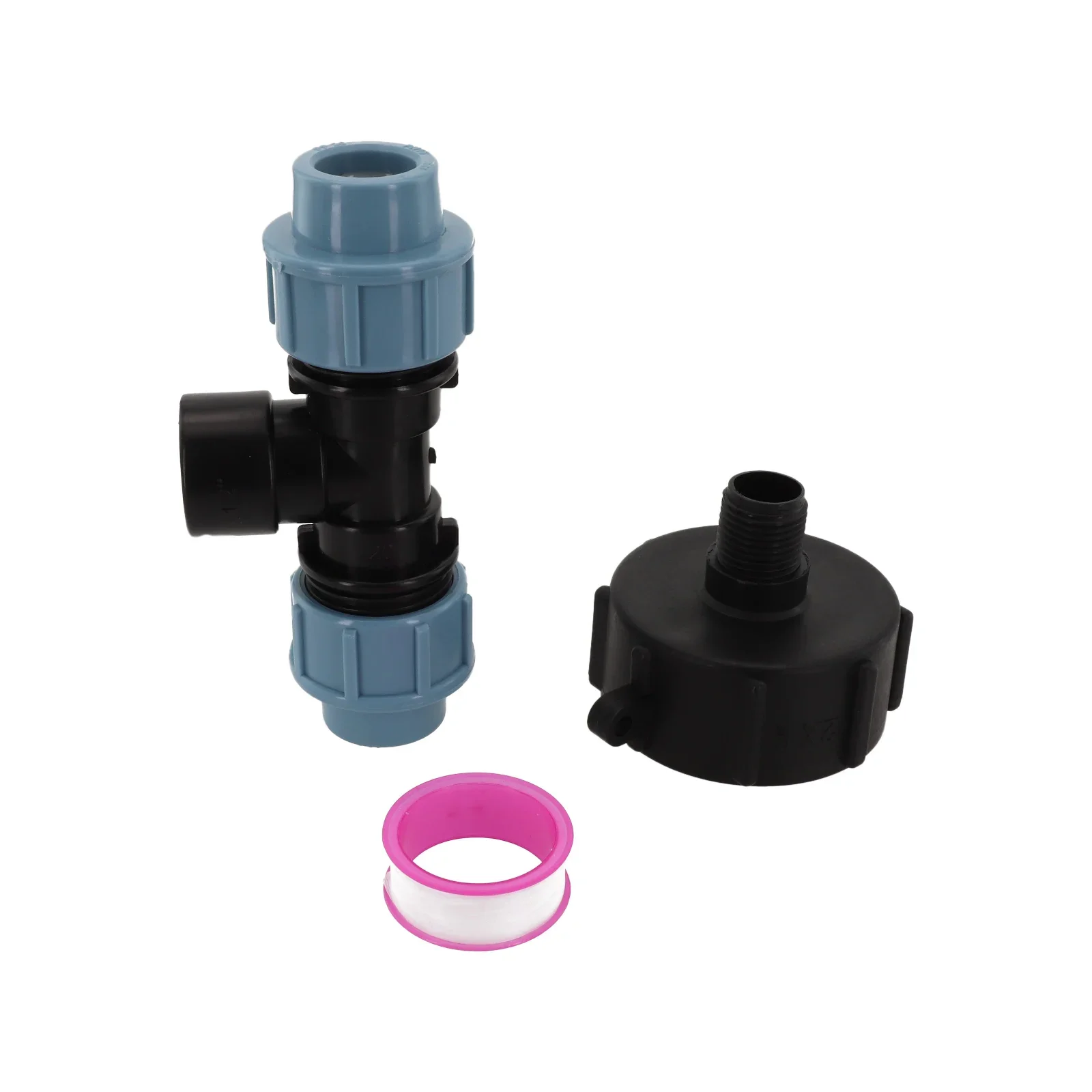 IBC Tank Adapter Connector Coarse Thread S60X6 For 20/25/32mm PE Pipes Suitable For Water And Fuel Tank Applications