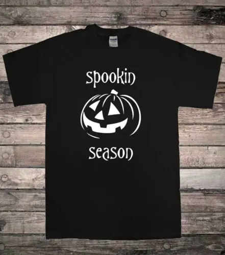 Spooking Season Pumpkin Halloween Horror Goth T-Shirt