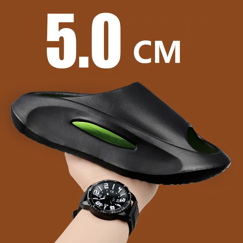 شباشب بنعل ناعم داخلية للرجال والنساء ، شباشب منزلية رائعة ، صنادل منزلقة دفعة ، حذاء ملابس خارجية #2