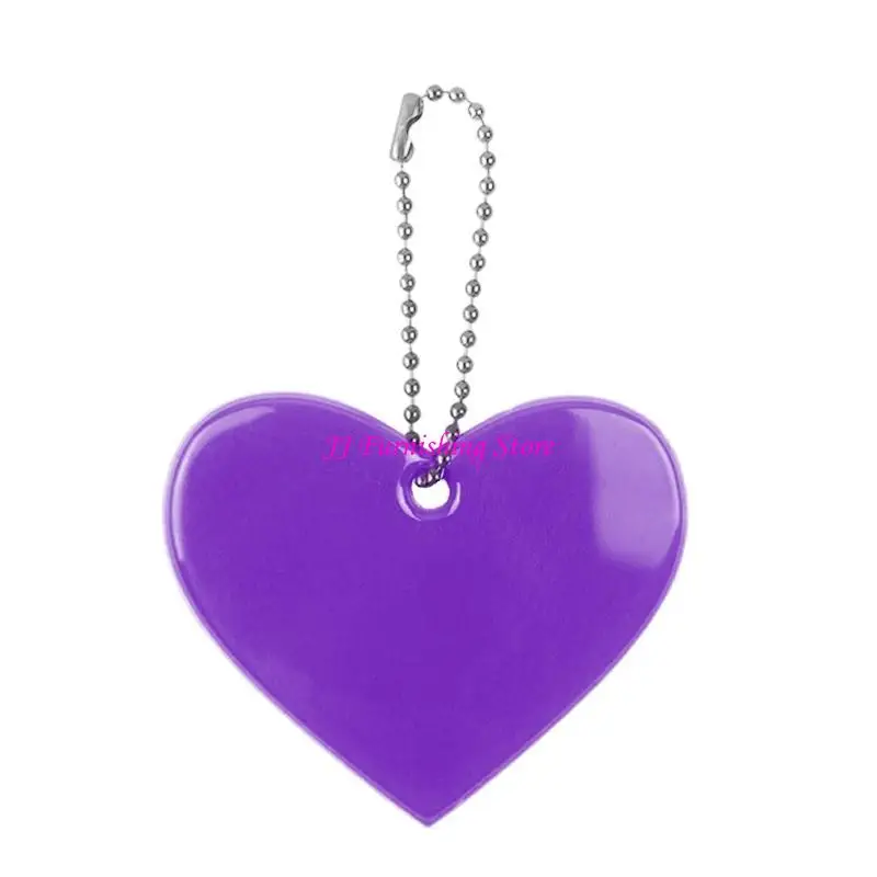 A9LB Safety Reflector Wiselant Blak Blak Heart Child Reflective Child Reflective 5x