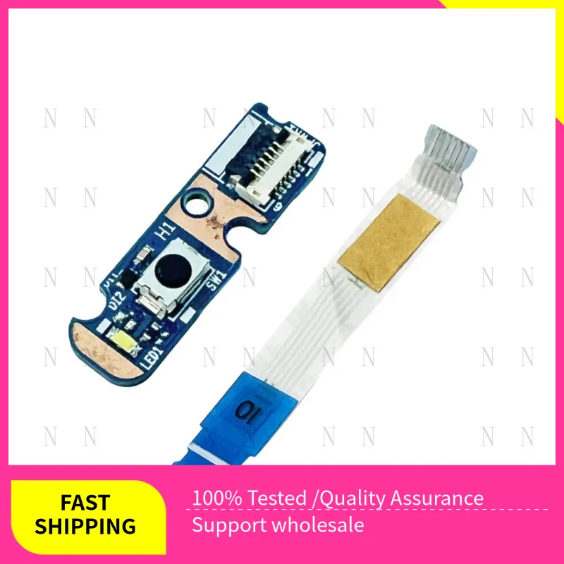 

YZ новая плата кнопки питания + кабель для Lenovo ideapad Yoga 7-15ITL5 82BJ 5C50S25115