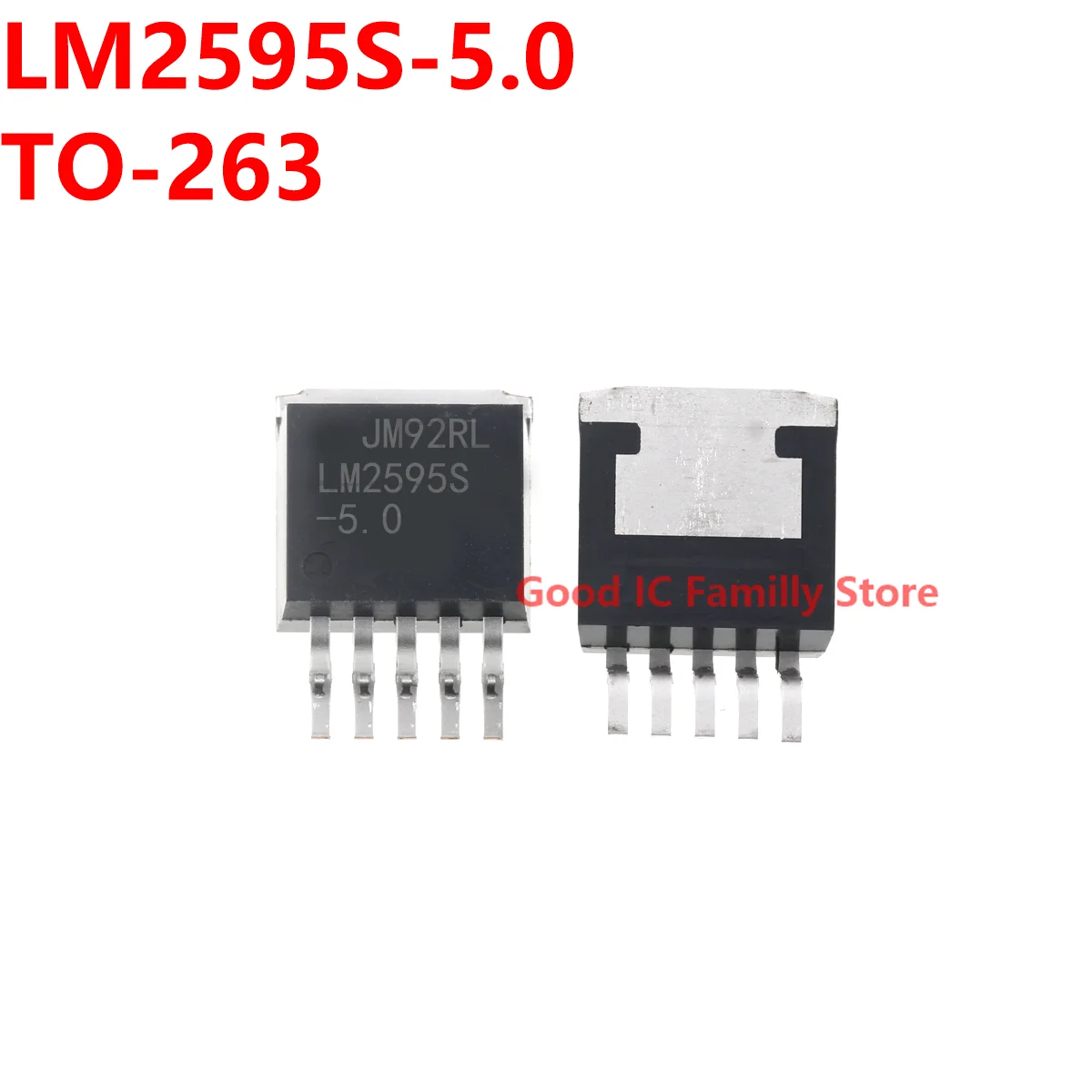 10PCS LM2595S-5.0 TO-263