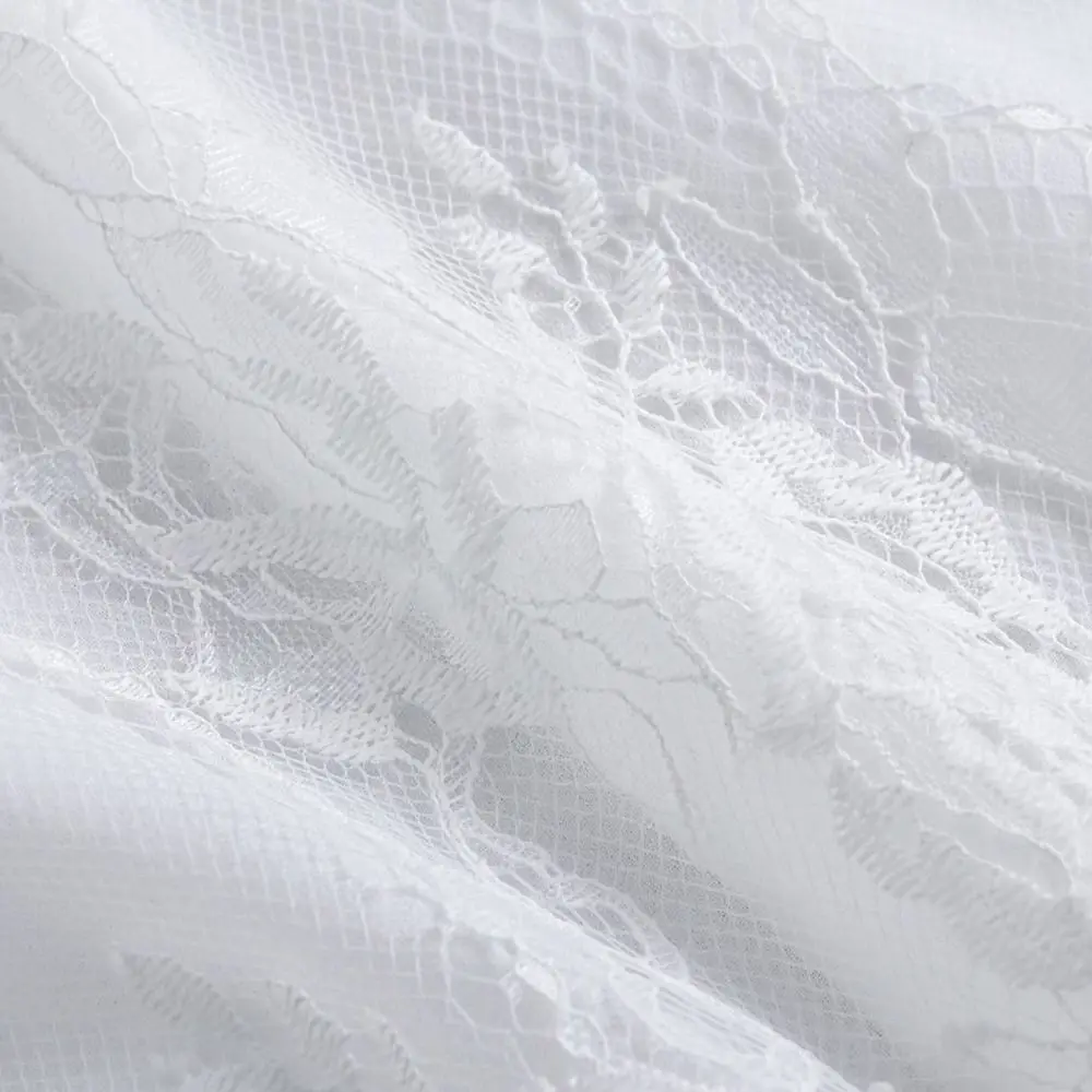 Chic Detachable Lace Fake Collar Vintage Retro Style Bow Lace Collar Solid Color Elegant Ruffled edge Collar Photo Props