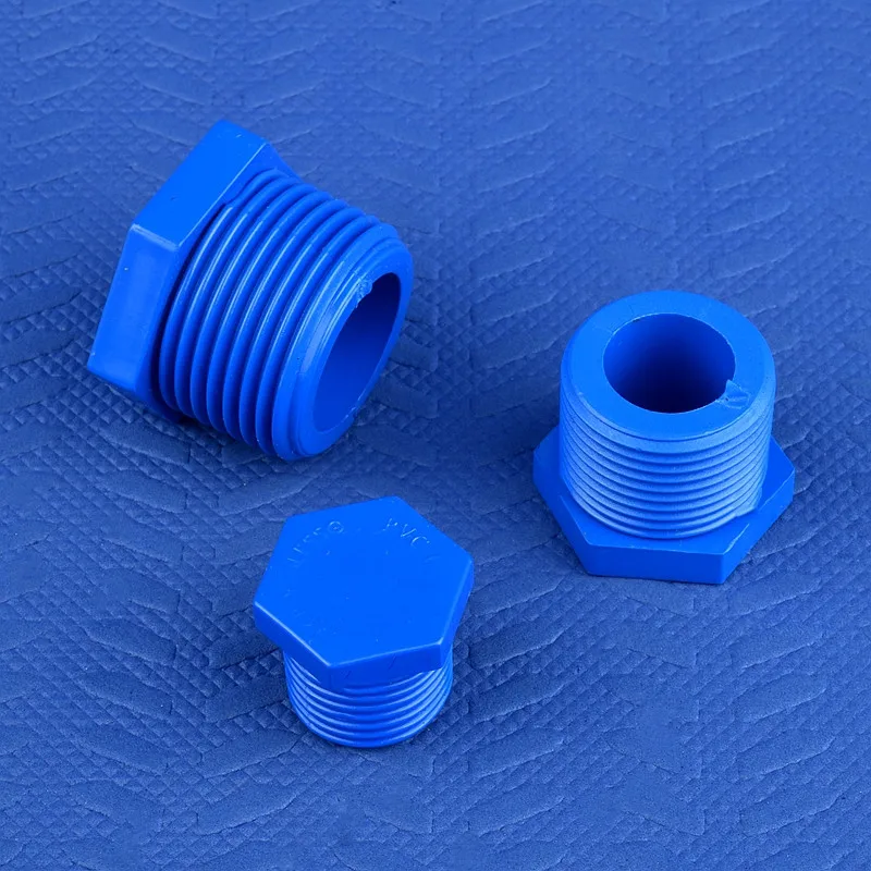 5Pcs/lot 1/2,3/4,1 Inch Male/Female Thread Plug PVC Pipe Screw Plug  Garden Irrigation Aquarium End Cap Water Pipe Connector