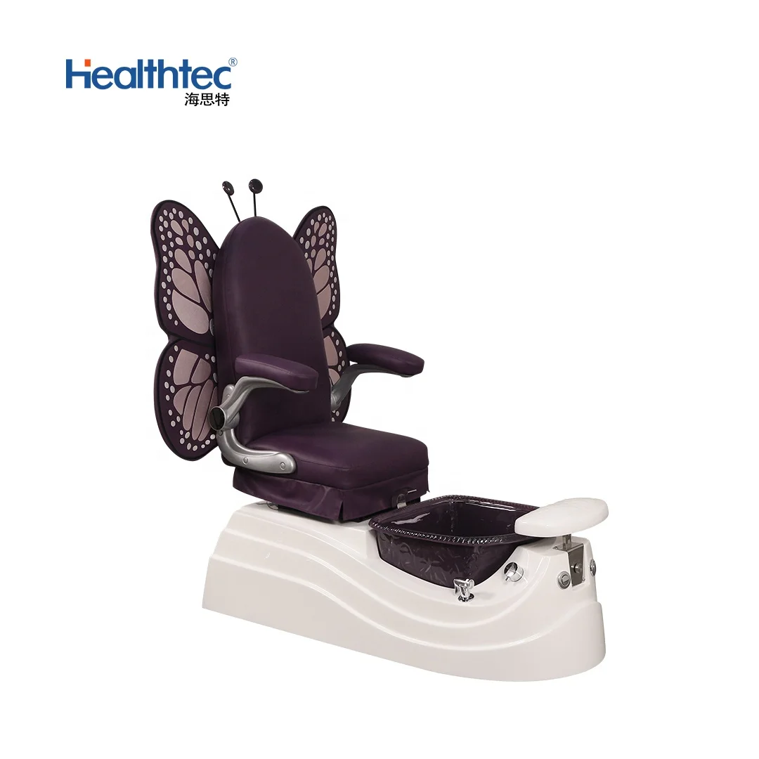

Purple Queen Princess Pedicure Foot Rest Pedicure Chair Set Nail Salon Furniture