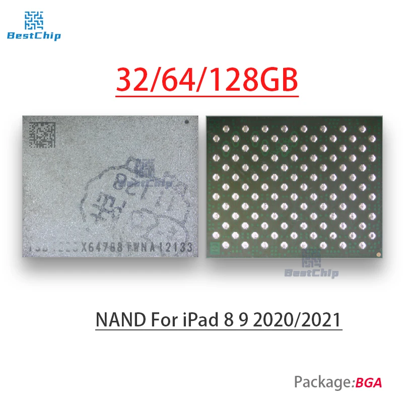 32G 64GB 128G 128GB 256GB 256G HDD NAND Memory Flash For iPad 8 9 2020/2021 A2270 A2602 A2064 A2063 IPAD8/9