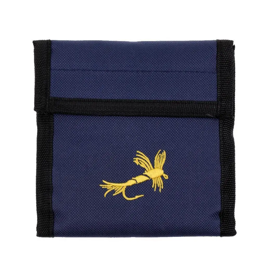 Sac en poudre pour matériel de pêche à la mouche, portefeuille pour ligne de pêche, 1 pièce