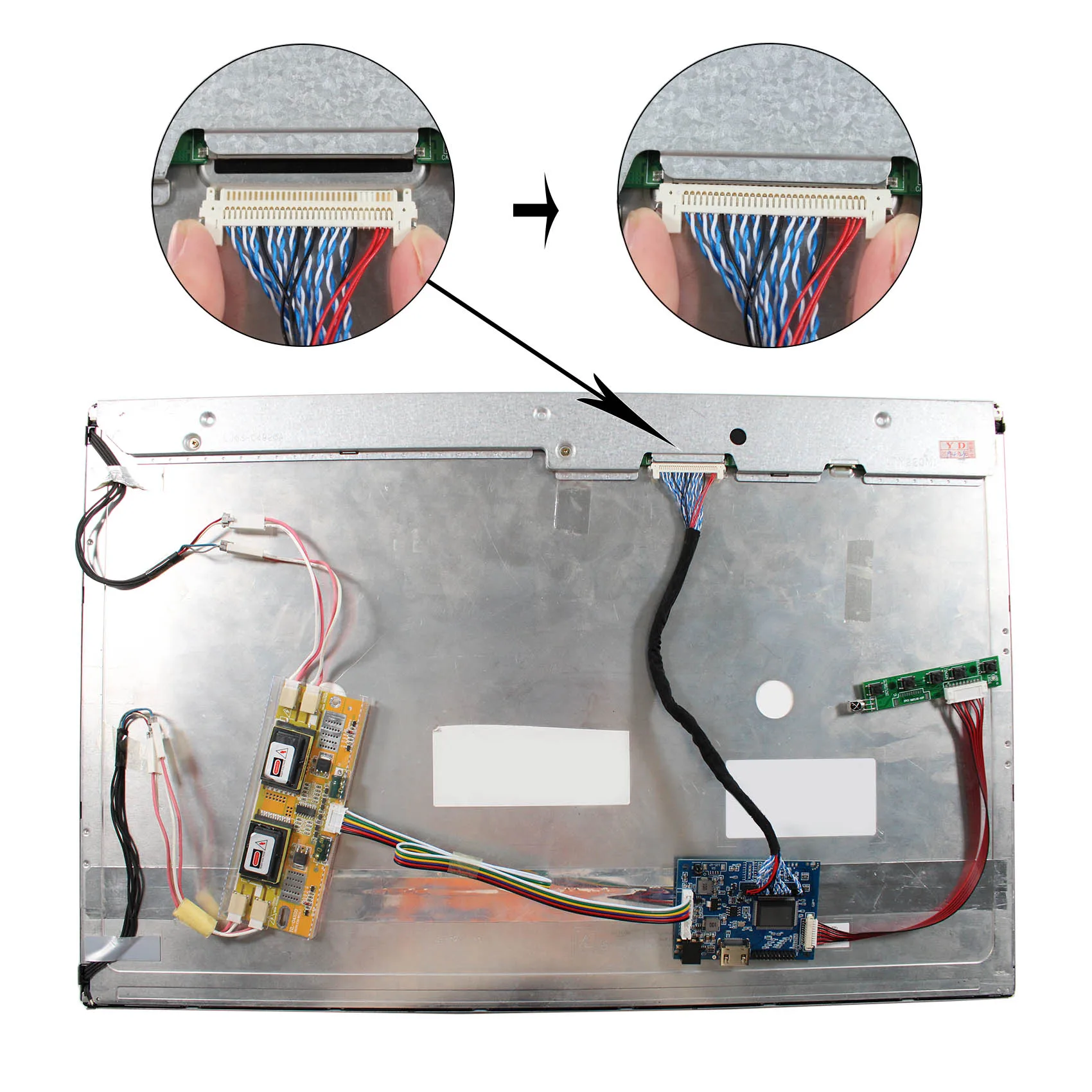 HD مي LCD مجلس العمل مع 17 بوصة 19 بوصة 1280x1024 30p LTM170E8 M170EG01 LM170E03 M170EG02 LM190E02 M190EN01 G190EG01 HSD190MEN4