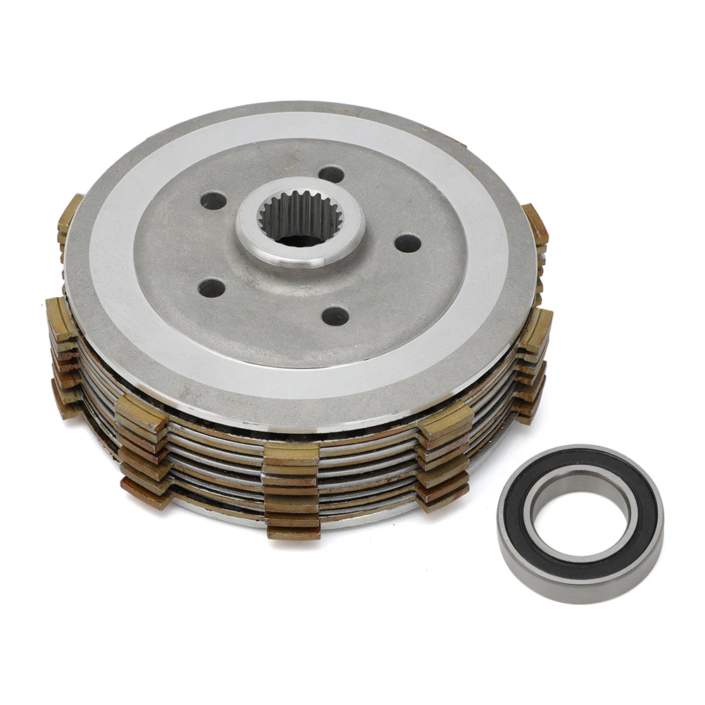 For Honda Sportrax 400EX TRX400EX 1999 2000 2001 2002 2003 2004 ATV Complete Center Clutch Kit With Spring Plate Bearing