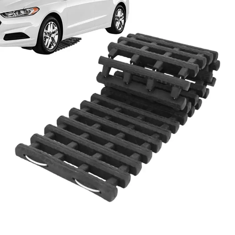 

Tire Traction Mats Vehicle Escape Tracks For Snow Auto Tyre Traction Board Tyre Ladder Track Grabber Traction Aid For Off-Road