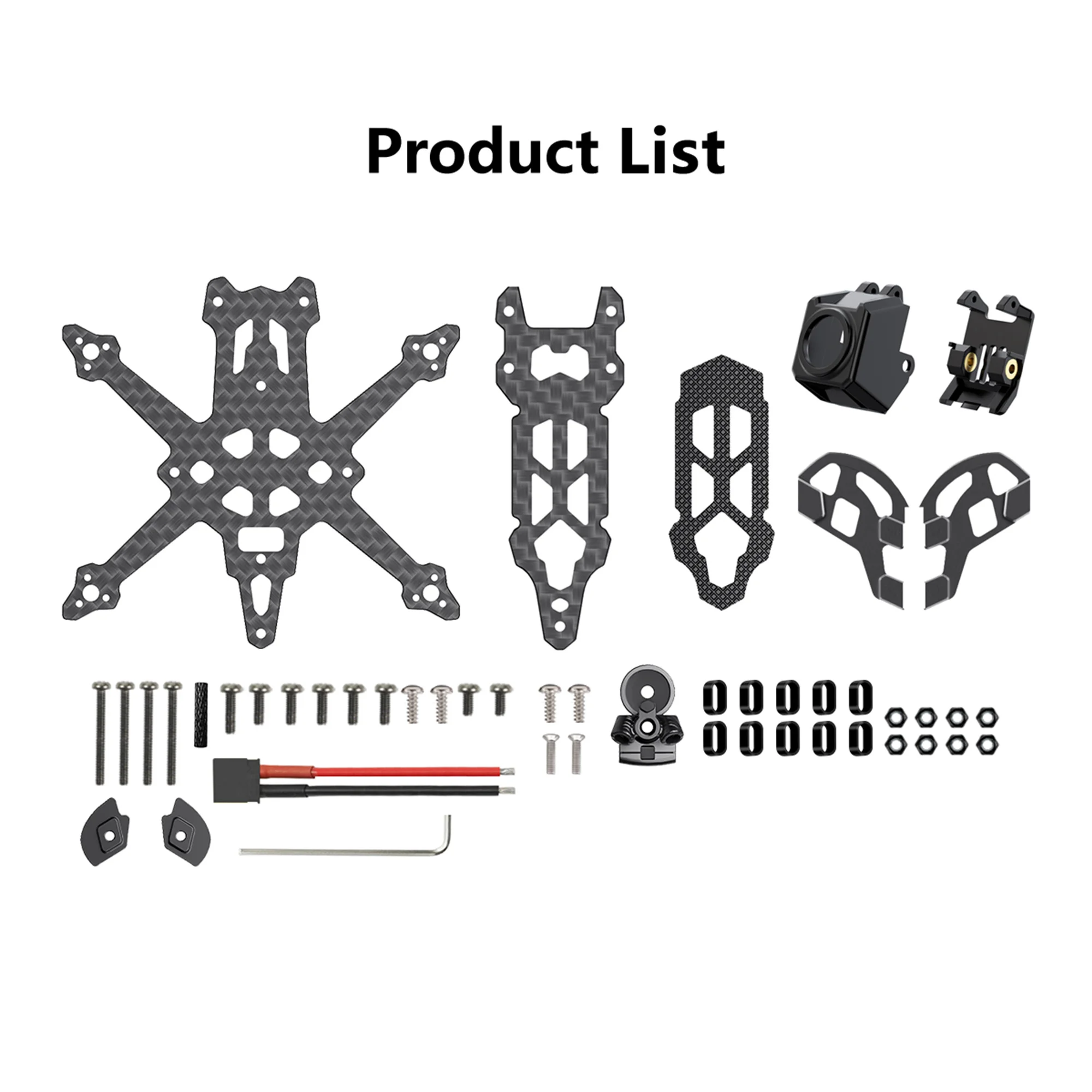 GEPRC GEP-TC18 O4 HD Wide X Frame Suitable T-Cube18 Drone Carbon DIY RC FPV Quadcopter Drone Accessories Parts