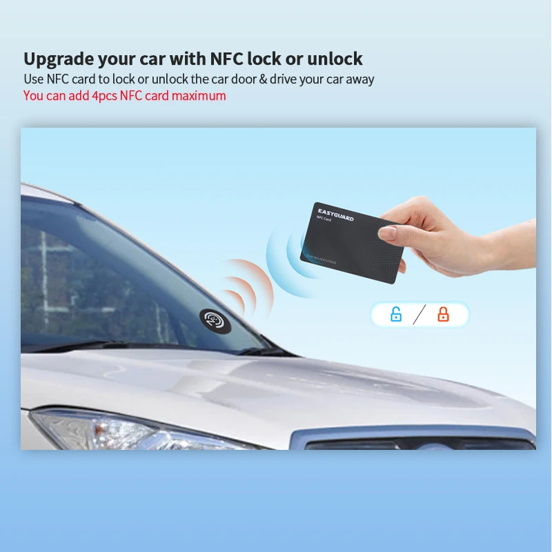 EASYGUARD CAN BUS Plug & Play cocok untuk sistem alarm mobil Subaru Outback 2010 PKE, starter jarak jauh, tombol start