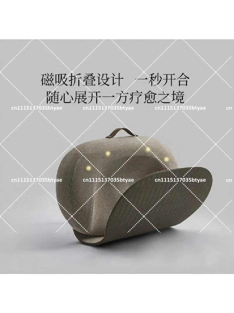 Foldable Yoga Mat for Floor Reading Portable Meditation Cushion