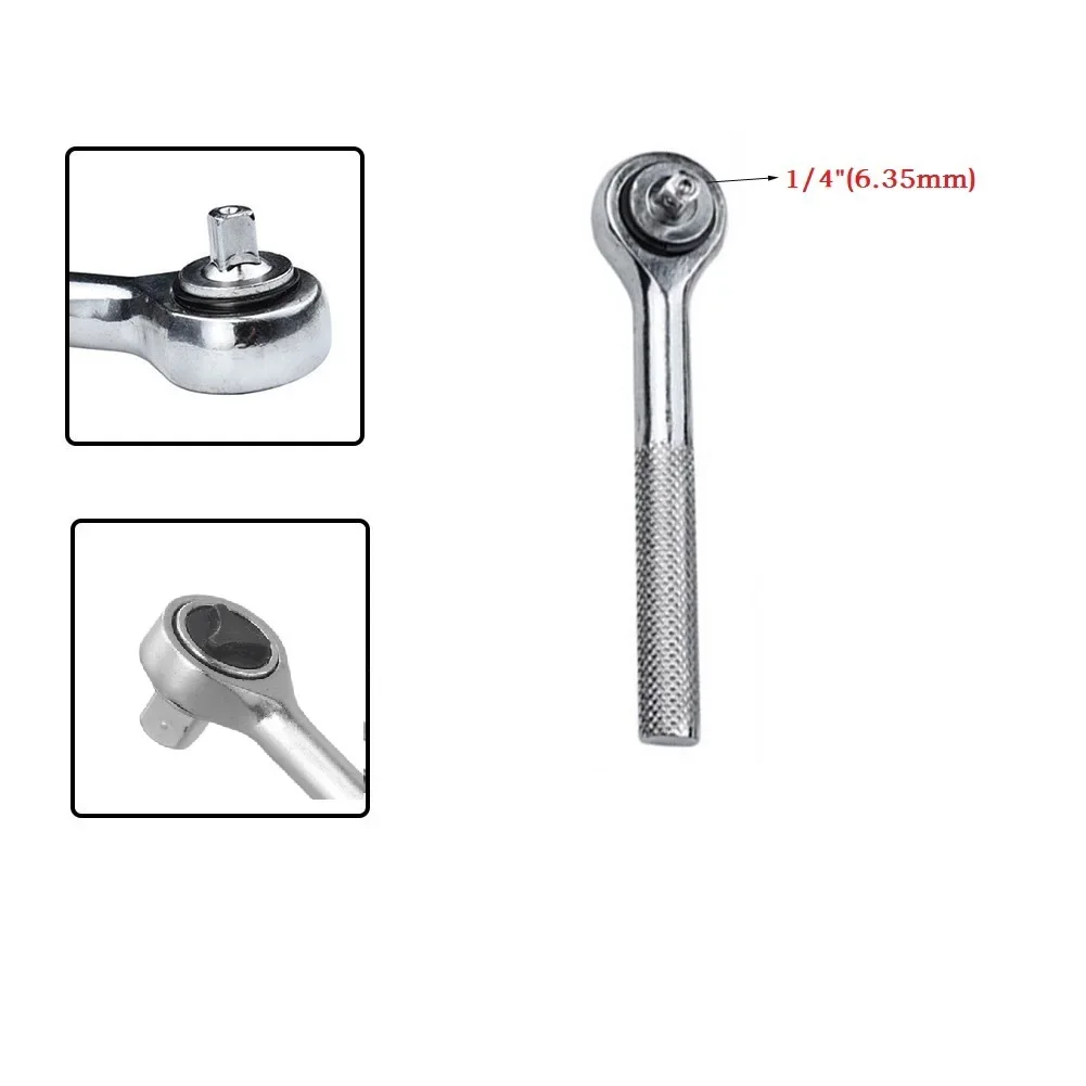 1/4 3/8 1/2 High Torque Ratchet Wrench Socket Quick Release Square Head Spanner Quick Release Square Head Spanner Socket